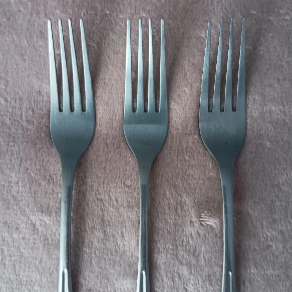 Stainless Steel Forks Set of 3
